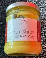 Moutarde miel curry