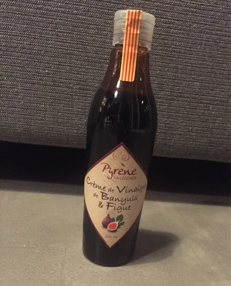 Creme de vinaigre de Banyuls et figue
