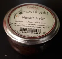 Tapenade les olivades