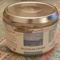 Rillons de canard