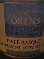Pâté basque au piment d'espelette