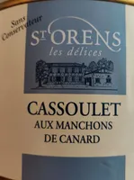 Cassoulet aux manchons de canard