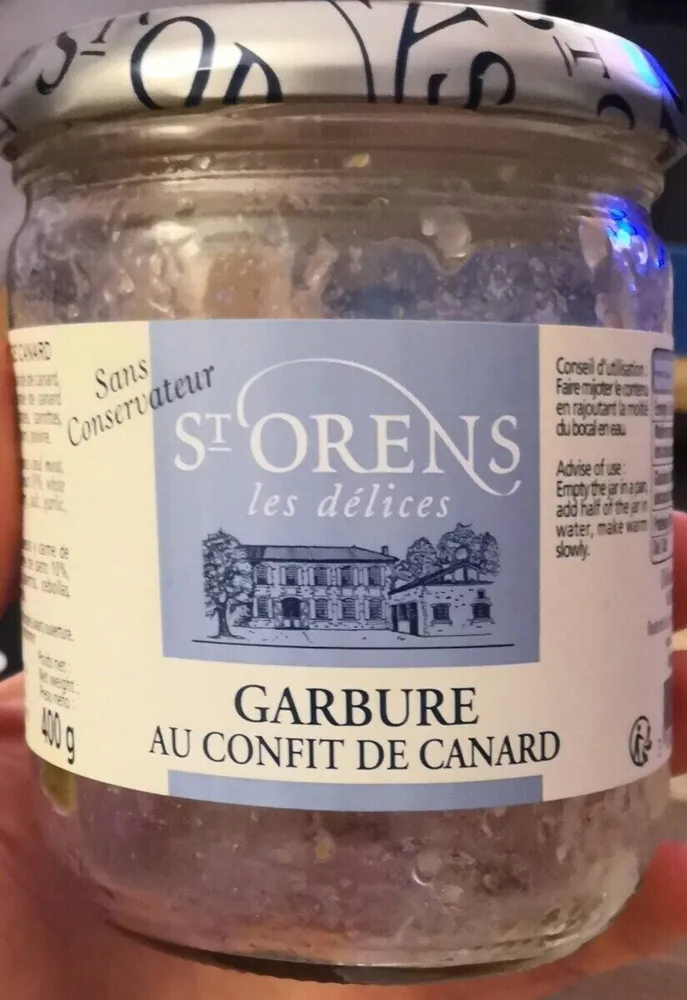 Garbure au confit de canard