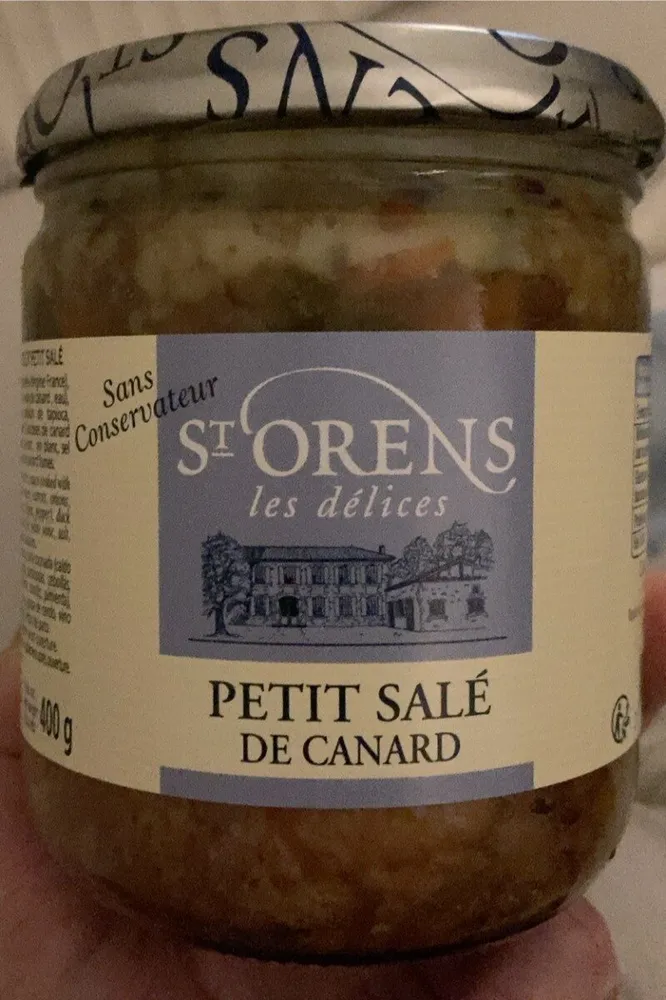 Petit salé de canard