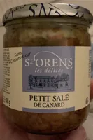 Petit salé de canard