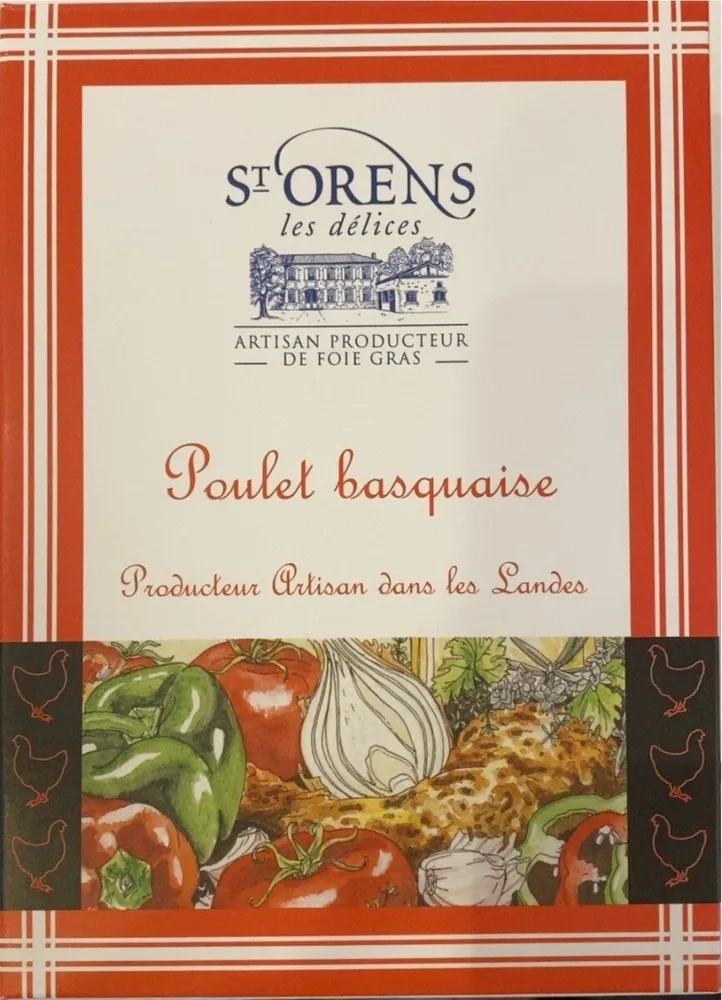 Poulet basquaise