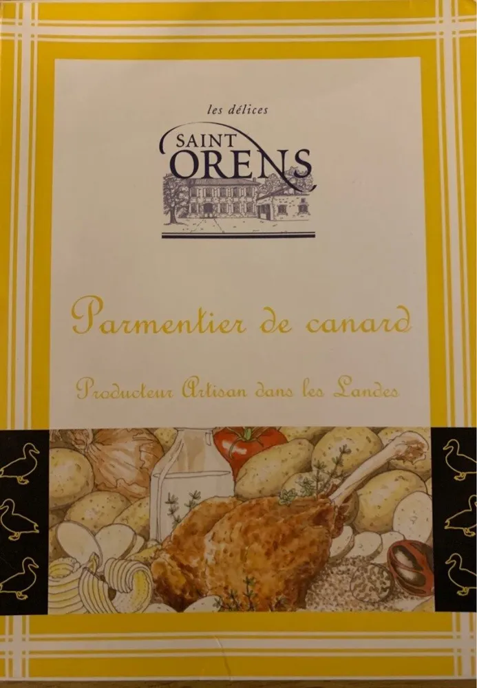 Parmentier de canard