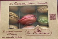 9 Macarons Frais Assortis