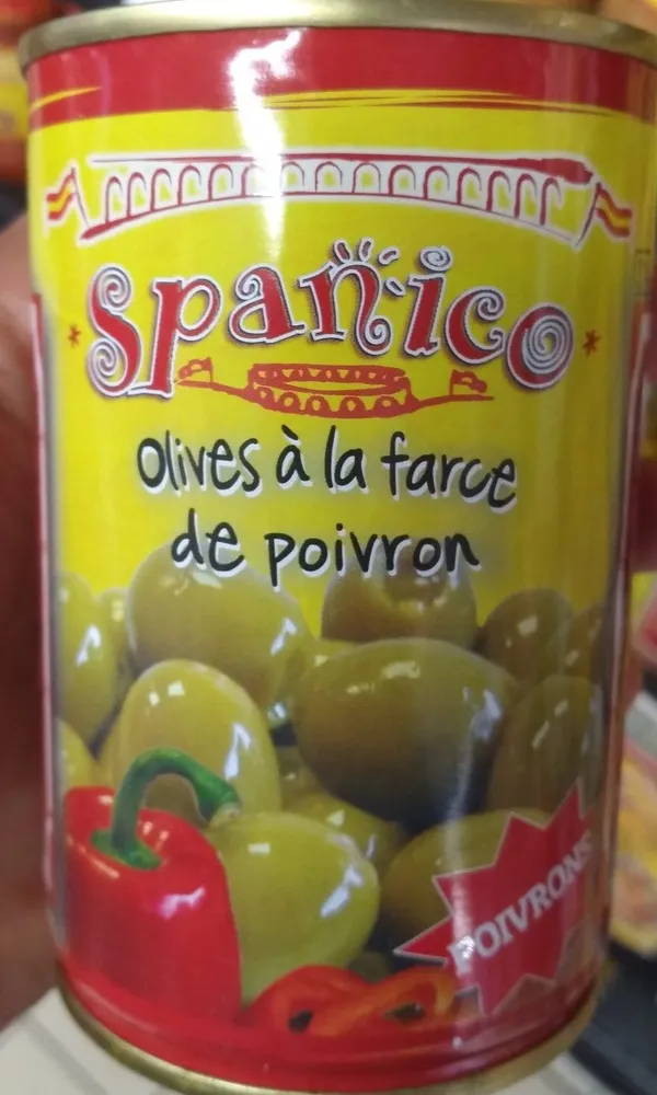 Olives à la Farce de Poivron