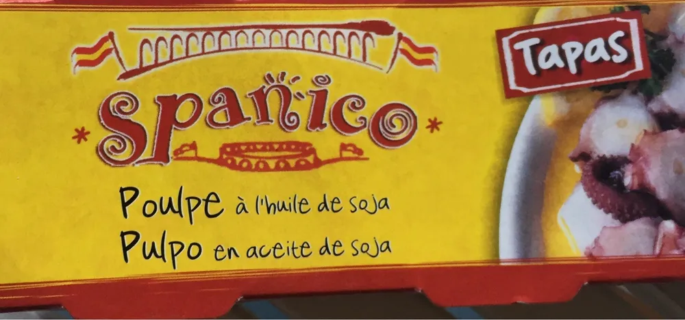 Poulpe à l'huile végétale