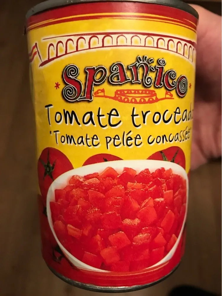 Tomate troceado