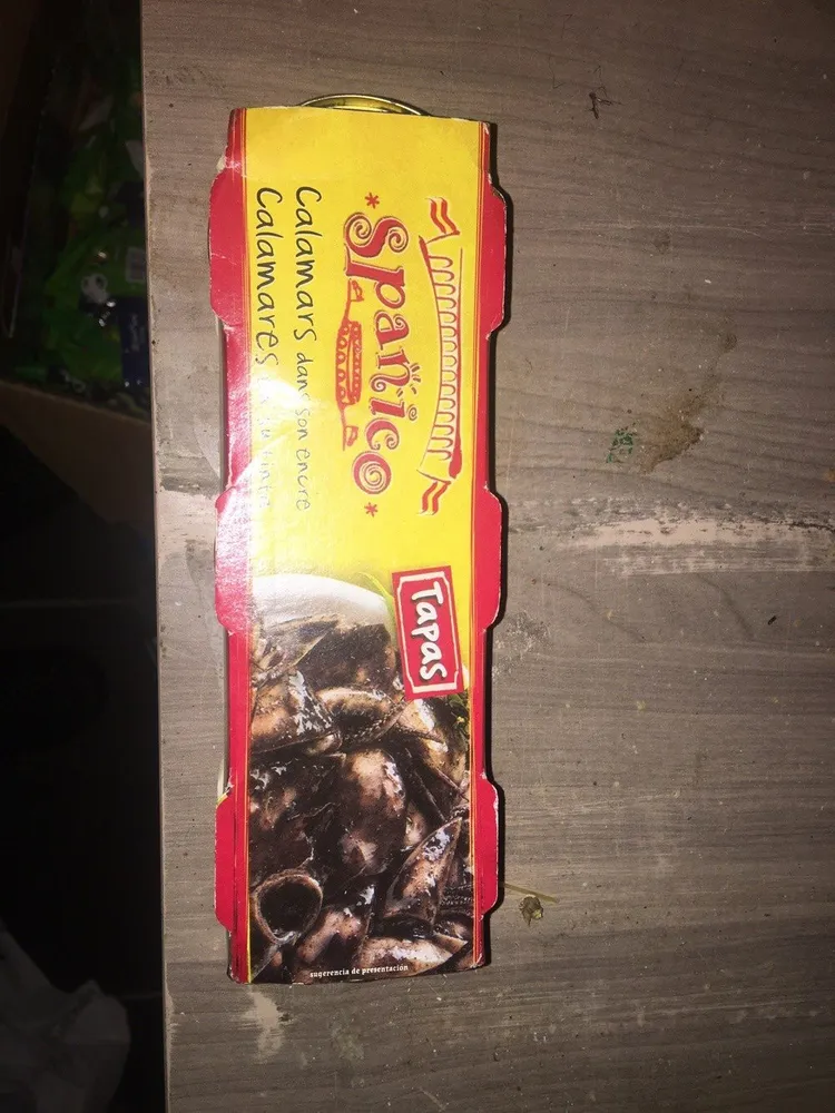 Calamars dans son encre