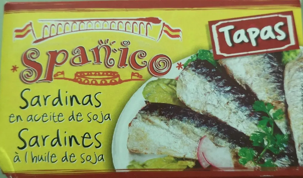 Sardine à l'huile de soja