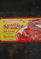 Sardines en tomate tapas