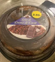 Tarte a la creme de cacao