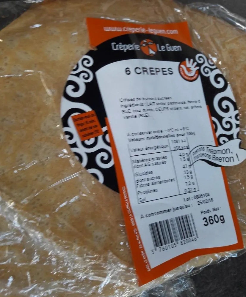 6 Crêpe