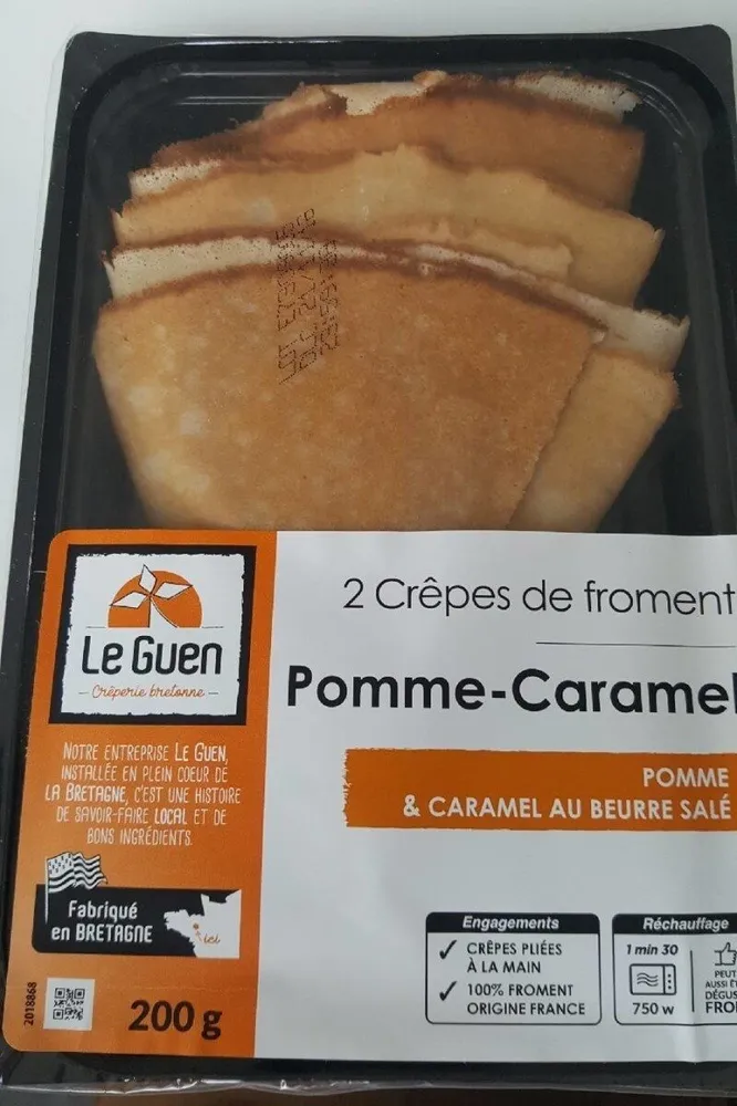 Crêpe pomme caramel