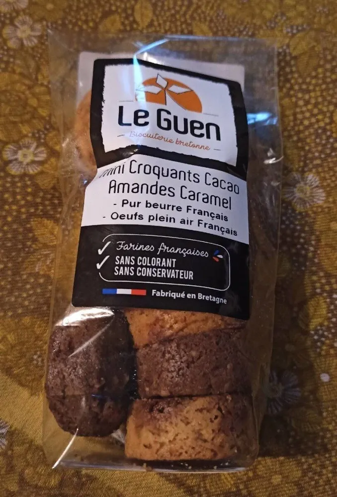 Mini Croquants Cacao Amende Caramel