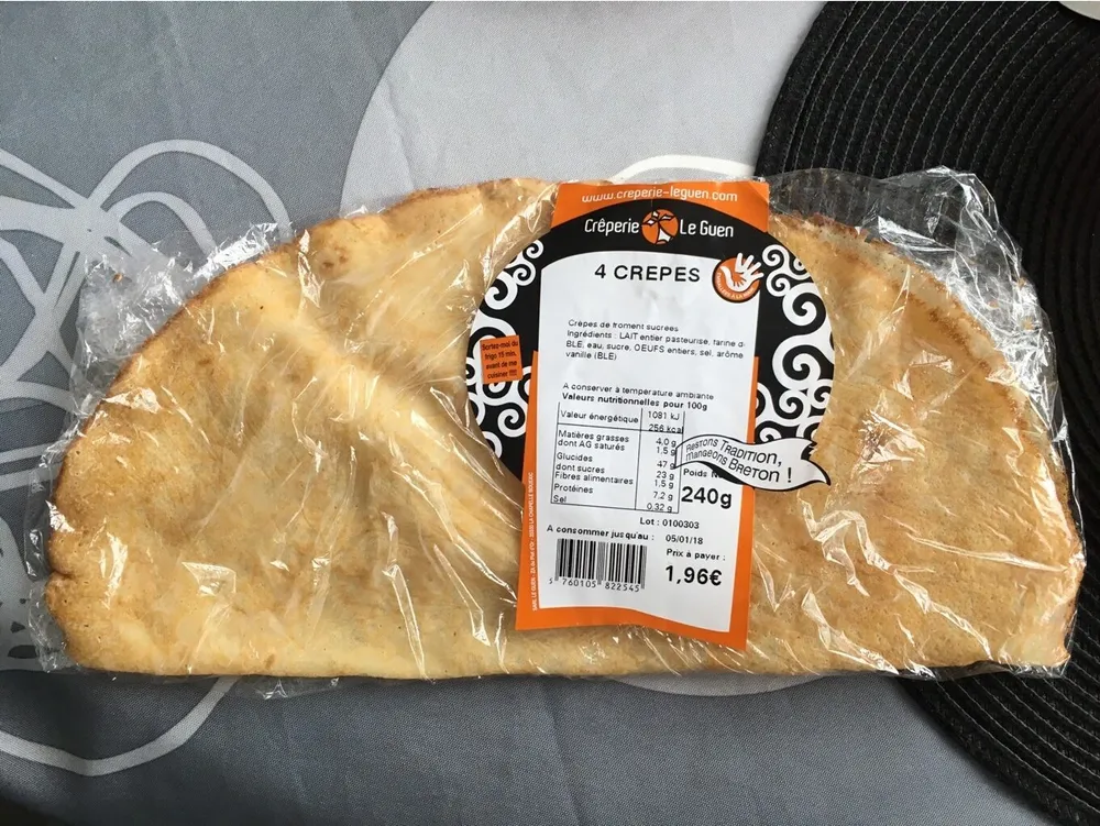 4 crepes