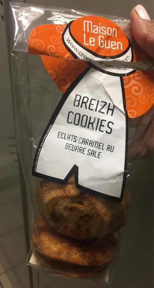 Breizh cookies éclats caramel au beurre salé