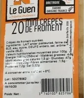 Mini crepes de froment