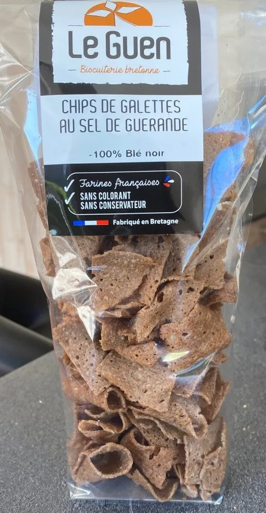 Chips de galettes au sel de Guérande
