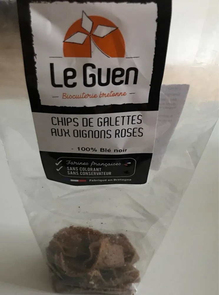 Chips de Galettes aux Oignons roses