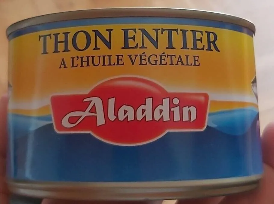 Thon entier à l'huile végétale
