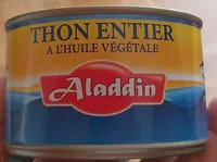 Thon entier à l'huile végétale