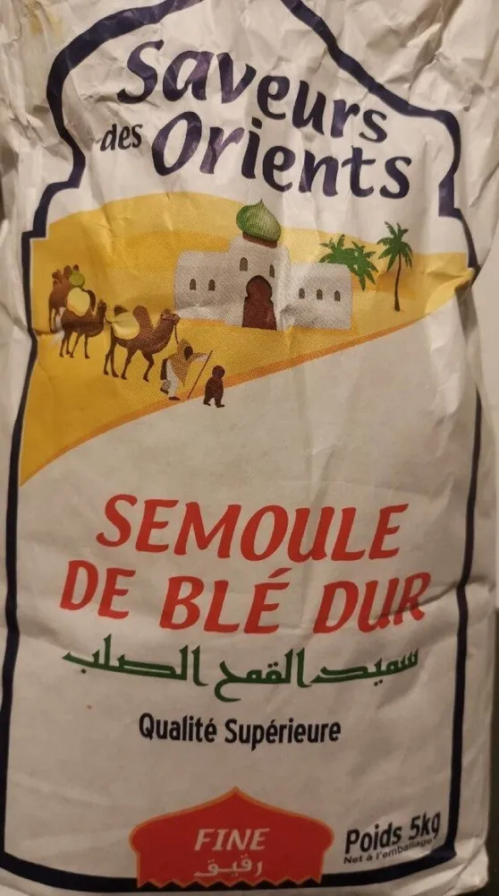 Semoule de blé dur