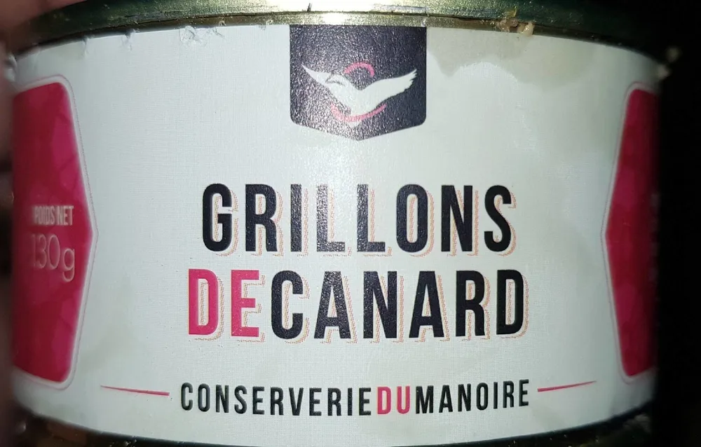 Grillons de canard