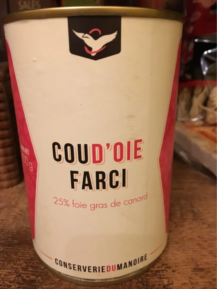 Cou d'oie farci