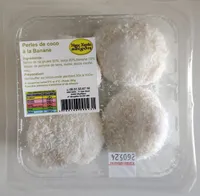 Perles de coco à la banane