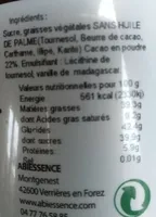 Pâte à tartiner chocolat noir