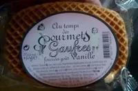 Gaufres Fourrées Goût Vanille