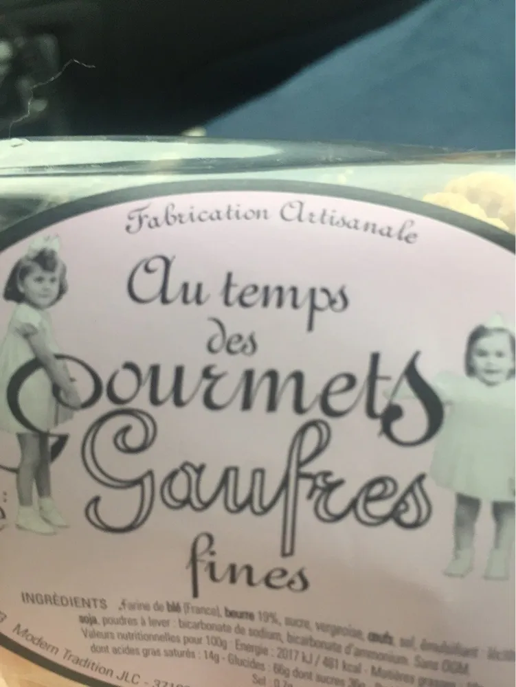Gaufres fines