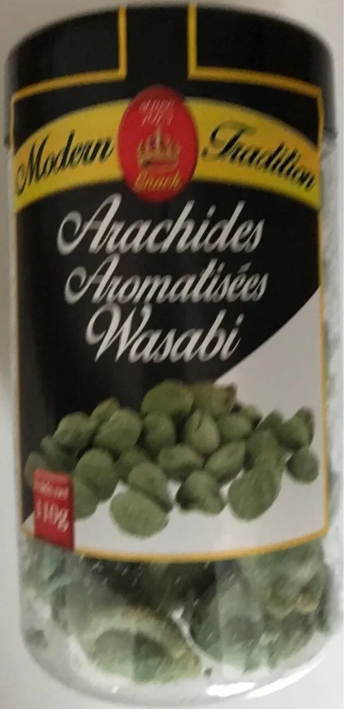 Arachides aromatisees wasabi