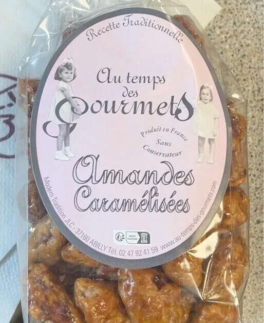 Amandes caramélisées