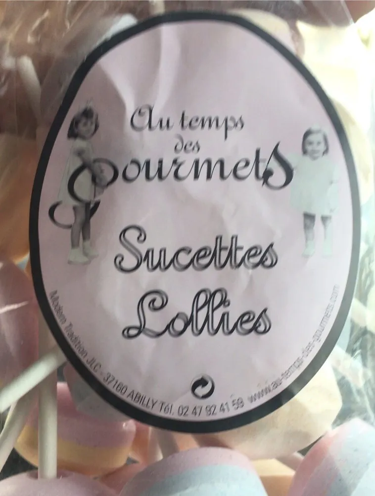 Sucettes lollies