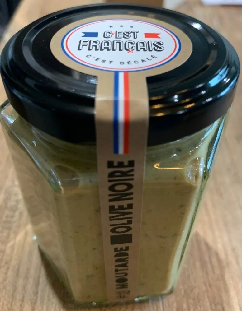 Moutarde olive noire