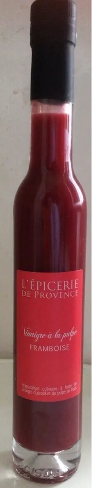 Vinaigre à la pulpe de Framboise