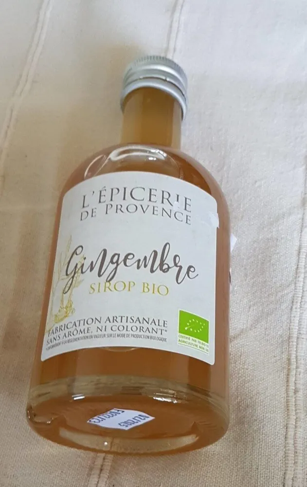 Sirop de gingembre