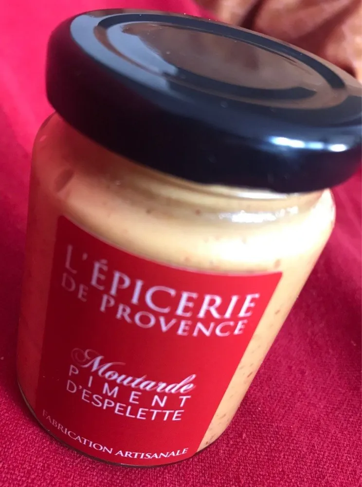 Moutarde Piment d'Espelette