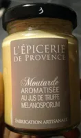 Moutarde aromatisée au jus de truffe