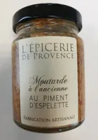Moutarde a l'ancienne au piment d'Espelette