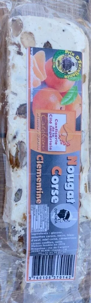 Nougat Corse Clémentine