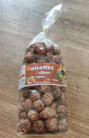 Noisettes grillées crépies au roux