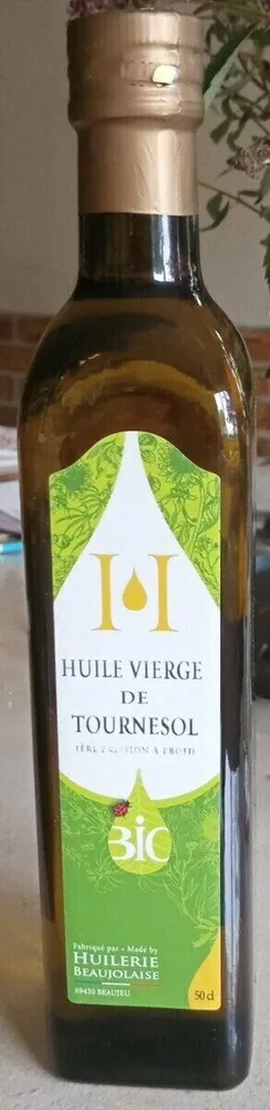 Huile vierge de tournesol