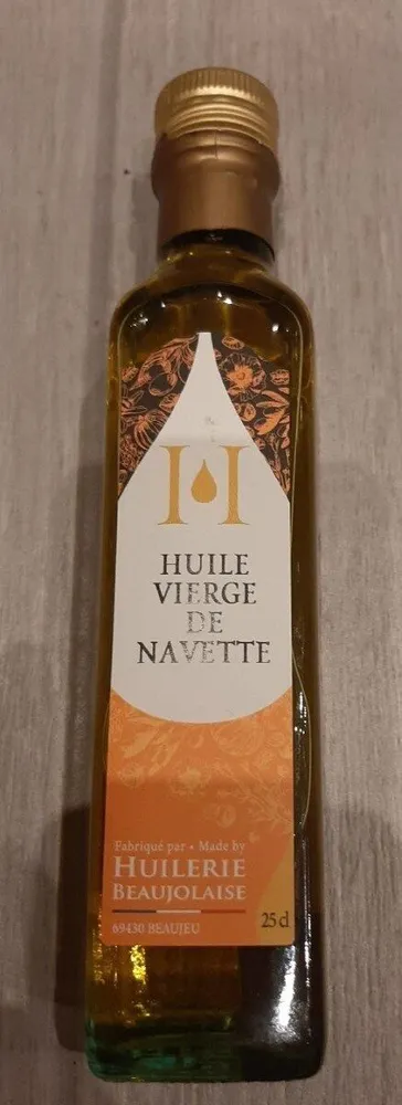 Huile vierge de navette