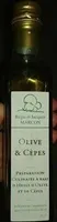 Préparation culinaire à base d'huile d'olive et de cèpes
